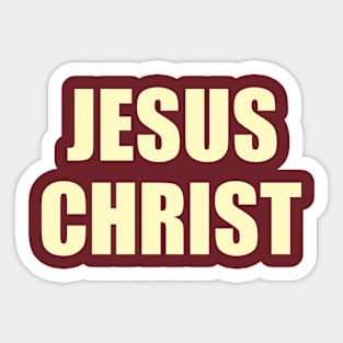 CHRISTIAN SHIRT Sticker